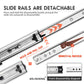 Removable slide rail