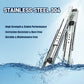 AOLISHENG 2 Pairs of Load Capacity 220 Kg Stainless Steel Heavy Duty Drawer Runner W2576