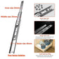 AOLISHENG 2 Pairs of Stainless Steel Ball Bearing Drawer Runners W1245