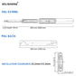 AOLISHENG Load Capacity 220 Kg Heavy Duty Drawer Runners With Lock D2576, 1 Pair