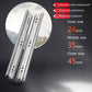 AOLISHENG Stainless Steel Drawer Runners U1045K, 1 Pair