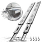 AOLISHENG 2 Pair  Stainless Steel Soft Close Drawer Runners U1045K